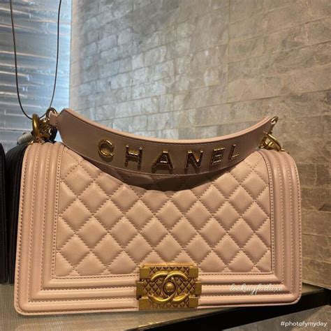 chanel boy strap length